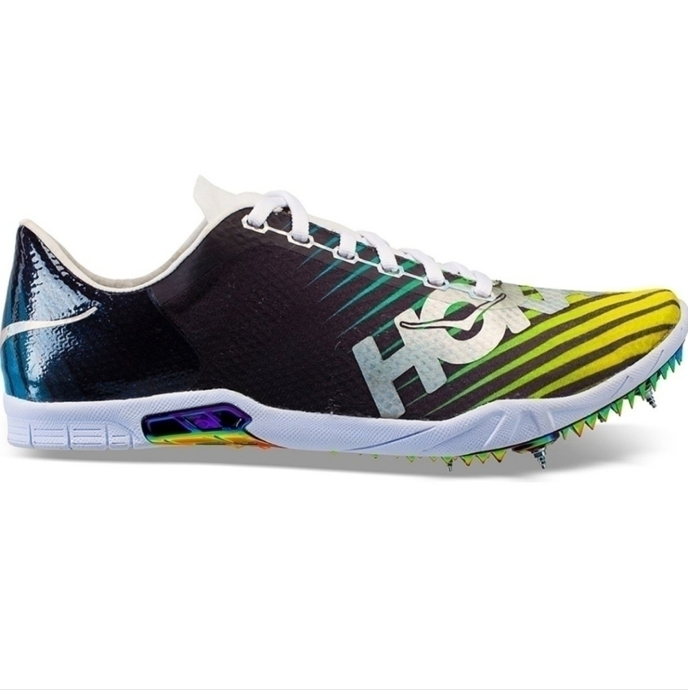 Hoka One One Mens Speed Evo Prof Soccer Sneakers Athletic Running Shoe sz 12